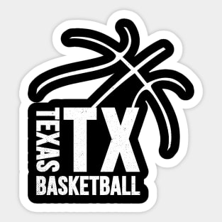 Texas Basketball 02 Sticker